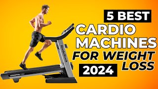 Top 5 Best Cardio Machines for Weight Loss In 2024 [upl. by Ardna]