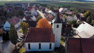 Georgskirche Bickelsberg  volles Glockengeläut BadenWürttemberg Zollernalbkreis Rosenfeld [upl. by Starkey]