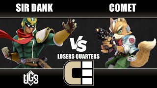 Cream City Convergence 2024  Losers Quarters  Sir DankCaptain Falcon Vs CometFox [upl. by Anirb]