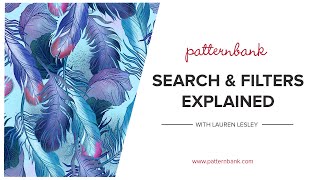 Search amp Filters Explained  Online Textile Design Studio  Pattern  Surface Pattern [upl. by Juta]