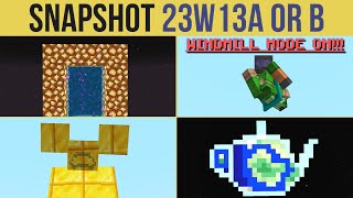 Minecraft Snapshot The Vote Update  More Secrets Revealed [upl. by Kraska470]