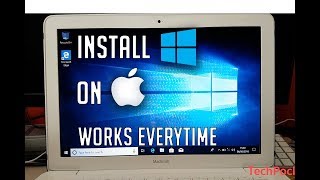 Install Windows 10 on ANY Mac WITHOUT BootCamp Method Works in 2021 [upl. by Horbal]