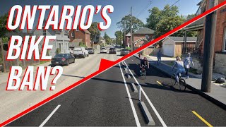 Is This the End of Bike Lanes in Ontario [upl. by Karlyn]