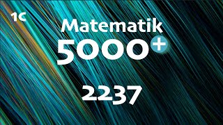 Matematik 5000 1c 2237 [upl. by End]