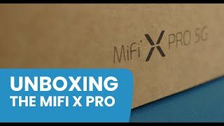 Unboxing Inseego MiFi X PRO hotspot router [upl. by Garin]