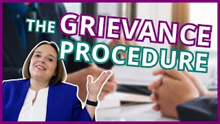 Stages to the Grievance Procedure Grievance Hearing Investigation Appeal [upl. by Eekram944]