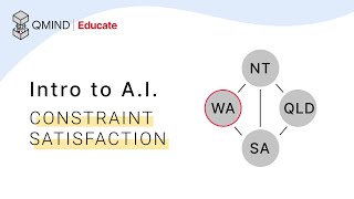 Intro to AI 2 Constraint Satisfaction  QMIND Educate [upl. by Amaleta660]