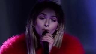 Zhavia  quotSAY SOMETHINGquot Cover Christina Aguilera Zhavia RECLAIMED her Throne [upl. by Hudis575]