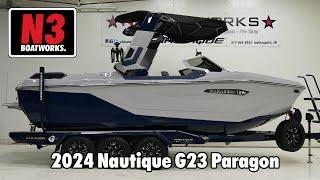 2024 Nautique G23 Paragon  Walk Through  N3 Boatworks [upl. by Ensoll]