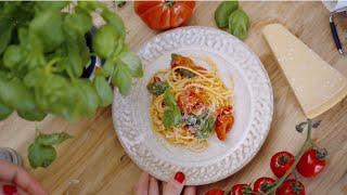 KLASSIKER Spaghetti mit TomatenWeißweinsauce [upl. by Chere]