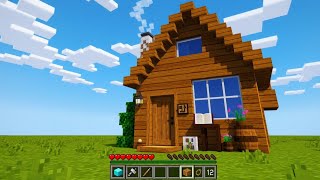 quotHow to Build a Small dogs house Rustic House in Minecraftquot [upl. by Chaker]