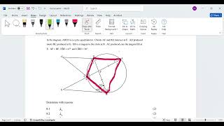 LIMPOMPO NSC MATHEMATICS P2 ENG QP SEPT TRIAL 2024 Q8 Euclidian geometry [upl. by Baruch]