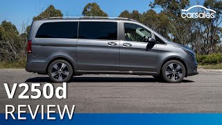 2020 MercedesBenz V250d Review  carsales [upl. by Alocin]