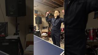 Michael Myers Plays Ping Pong michaelmyers halloween [upl. by Leynwad495]