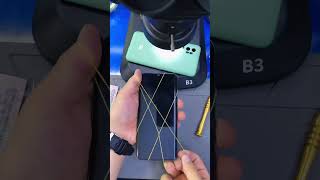 1 Rubber Band Is Enough mobile mobilereparing displaychange [upl. by Aerdnas]