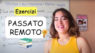 Exercícios sobre Passado Remoto no italiano [upl. by Eneleh]