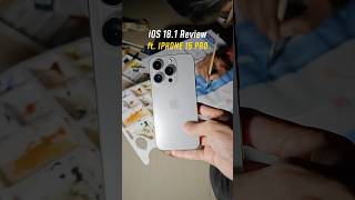 iOS 181 Review ft iPhone 15 Pro [upl. by Nitsug]