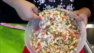 Ceviche Crab Salad [upl. by Reyaht]