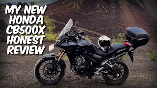 my new CB 500X honest review [upl. by Ailahs248]