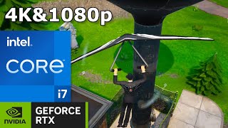 RTX 3050 Ti  i7 11800H  Fortnite OG 4K Low  1080p EpicLow  DLSS ON [upl. by Ellenij]