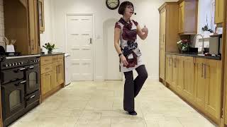 Blindsided Line Dance Tutorial [upl. by Alysia871]