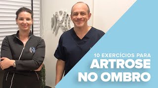 10 exercícios para ARTROSE NO OMBRO [upl. by Nine732]