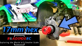 Arrma Vorteks  How to Convert to 17mm Hex [upl. by Nimzzaj]