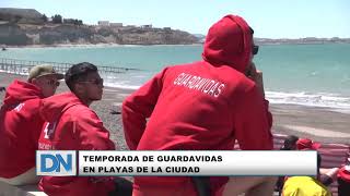 Temporada de guardavidas en playas de la ciudad [upl. by Adnylem]