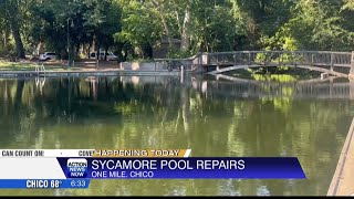 Sycamore Pool repairs [upl. by Adlesirhc]