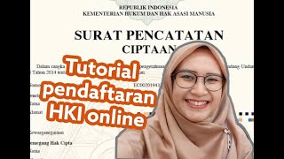 TUTORIAL MUDAH MENDAFTAR HAK KEKAYAAN INTELEKTUAL HKI ONLINE [upl. by Israel]