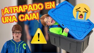 MEME ESTÁ ATRAPADO EN UNA CAJA  LA CAJA SE CAYÓ POR LAS ESCALERAS  NO PUEDO SALIR [upl. by Hoban561]