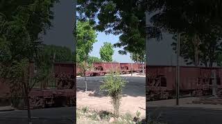 Ballast train passing from station youtube shorts [upl. by Pas]