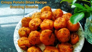 Only 3 Potato make this Yummy Crispy Potato Bites ll Perfect with Tea ❤️Crispy Potato Balls Recipe [upl. by Neret821]