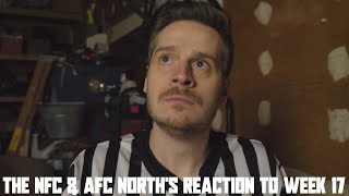 The NFC amp AFC Norths Reaction to Week 17 [upl. by Dam]