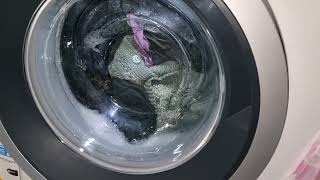 Testing Bill Matik Color Powder Detergent on Dark Colors  Easy care plus 40° asmr relaxvideo [upl. by Vachill465]