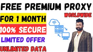 how to get free premium proxy  premium residential proxy  30 days unlimited proxy free worldwide [upl. by Elodia]