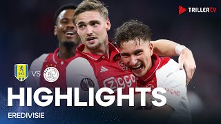 RKC Waalwijk vs Ajax 02 HIGHLIGHTS  Eredivisie 2425 [upl. by Quackenbush]