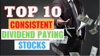 Top 10 CONSISTENT Dividend Paying Stocks In Malaysia 2021 [upl. by Hagen]