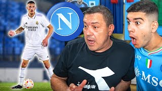 🪨 NUOVO MURO RAFA MARIN al NAPOLI  REAZIONE TIFOSI NAPOLETANI [upl. by Guerin]