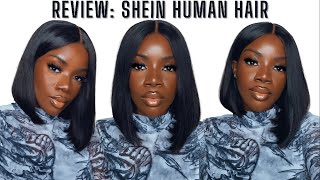 WATCH THIS Before Buying SHEINS HUMAN HAIR WIG  Hair Review 2021  Essy Estaa [upl. by Chavaree]