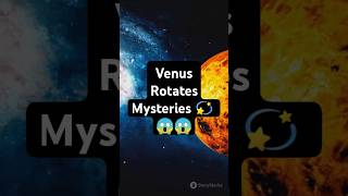 Fact Of Venus Rotates Backward 😲 space facts trivia [upl. by Nnayr]