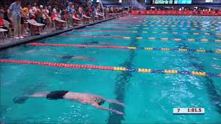 Men’s 200y Breast D Final  2018 NCSA Junior Championships [upl. by Anitrak]