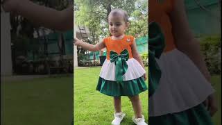 Desh mera tiranga indepedance Daycutegirl dstvlogs 🧡🤍💚 [upl. by Sonitnatsnoc]