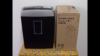 bonsaii Shredder C204B シュレッダー C204B 。 [upl. by Yevoc]