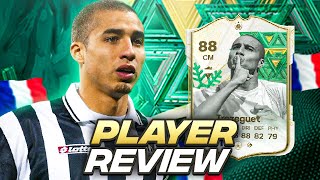 88 WINTER WILDCARD ICON TREZEGUET SBC PLAYER REVIEW  FC 24 Ultimate Team [upl. by Attelahs330]