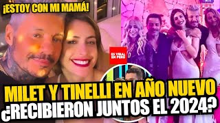 Milett Figueroa y Marcelo Tinelli confirman su romance celebrando juntos Año Nuevo [upl. by Pierrepont]