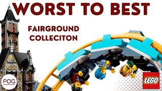 Ranking EVERY Lego Fairground Collection Set [upl. by Yknarf]