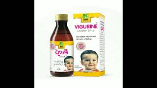 Vigurine children syrup  For better health and growth of babies [upl. by Nomaid]