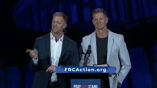 David and Jason Benham  Pray Vote Stand Summit 2024 [upl. by Lamori498]