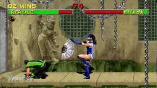 Mortal Kombat II Arcade Reptile 60FPS [upl. by Mylan]